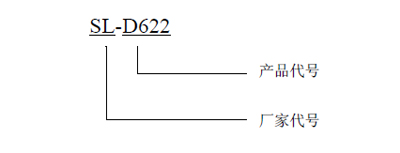 SL-D622紅外火焰探測器型號
含義